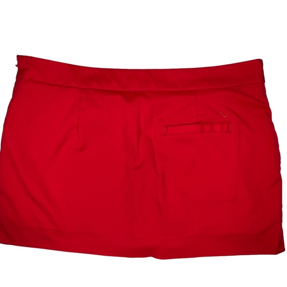 Callaway Skort Size 6 Red Golf Tennis EUC - Picture 2 of 9